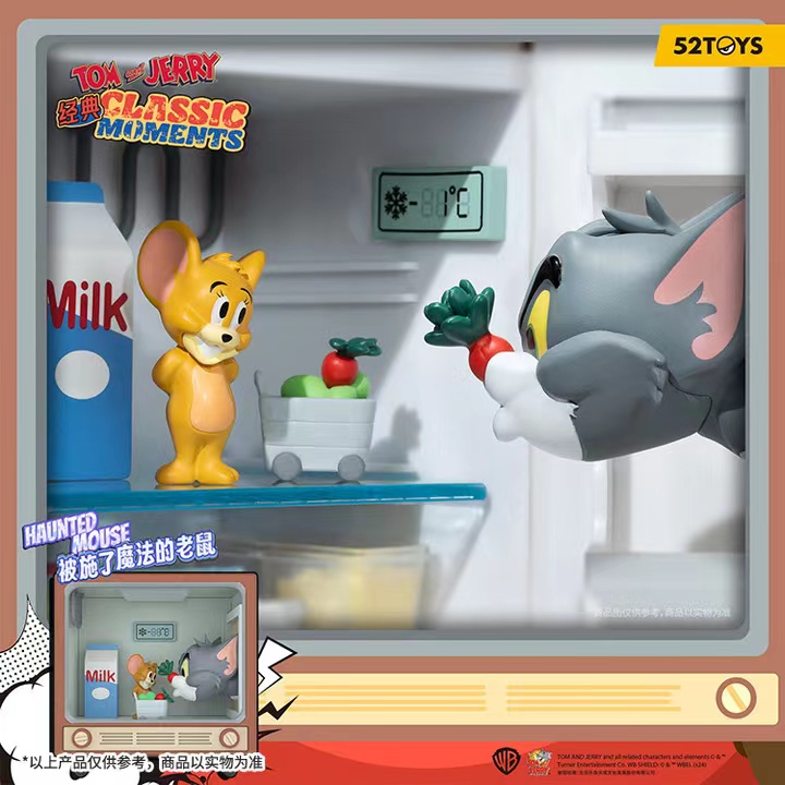 52TOYS TOM and JERRY猫和老鼠经典MOMENT盲盒汤姆杰瑞公仔摆件-图1