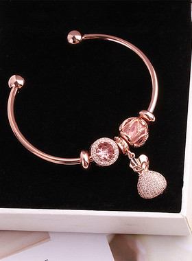 韩国东大门时尚风开口可调节手镯