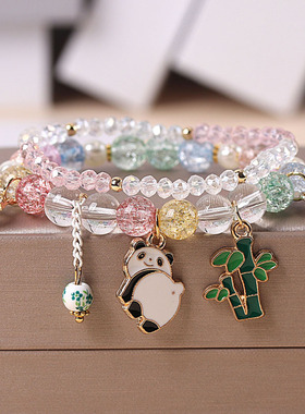 手链手环手镯饰品水晶学生