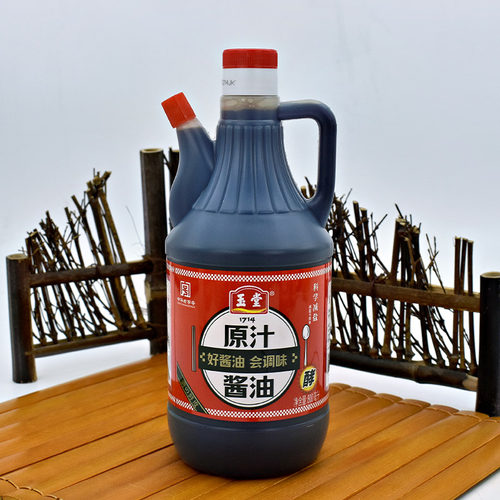 玉堂酱园原汁酱油800ml瓶黄豆酱油调料红烧炒菜拌面调味品调料 - 图1