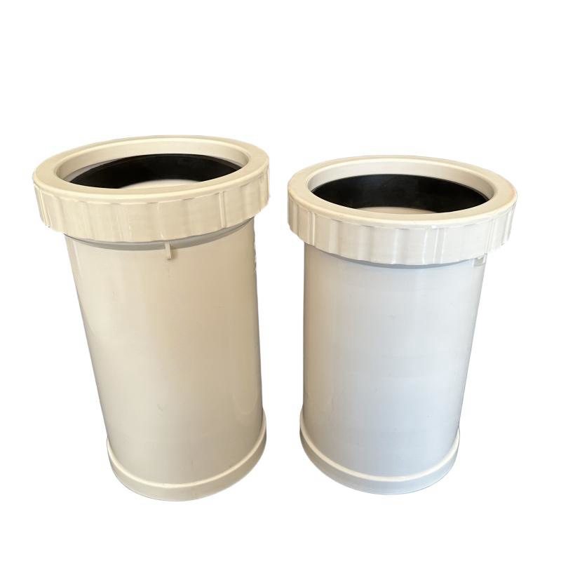 PVC螺纹伸缩节 110加长伸缩节 双节塑料排水管件螺纹伸缩节补偿器,淘宝优惠券,粉丝福利购,淘宝优惠卷