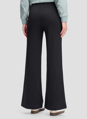 DESCENTE迪桑特WOMEN’S STUDIO系列女士宽松微喇针织运动长裤