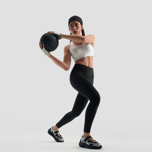 DESCENTE迪桑特BODY FIT女士吸湿速干凉感防晒高强度支撑紧身裤 - 图3