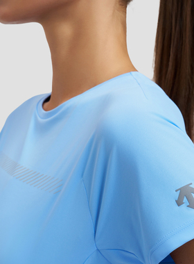 DESCENTE 迪桑特WOMEN’S RUNNING系列女士短袖T恤夏季