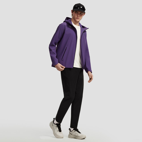 【吴磊同款】DESCENTE迪桑特男士防风防水透湿F360透气梭织外套 - 图0