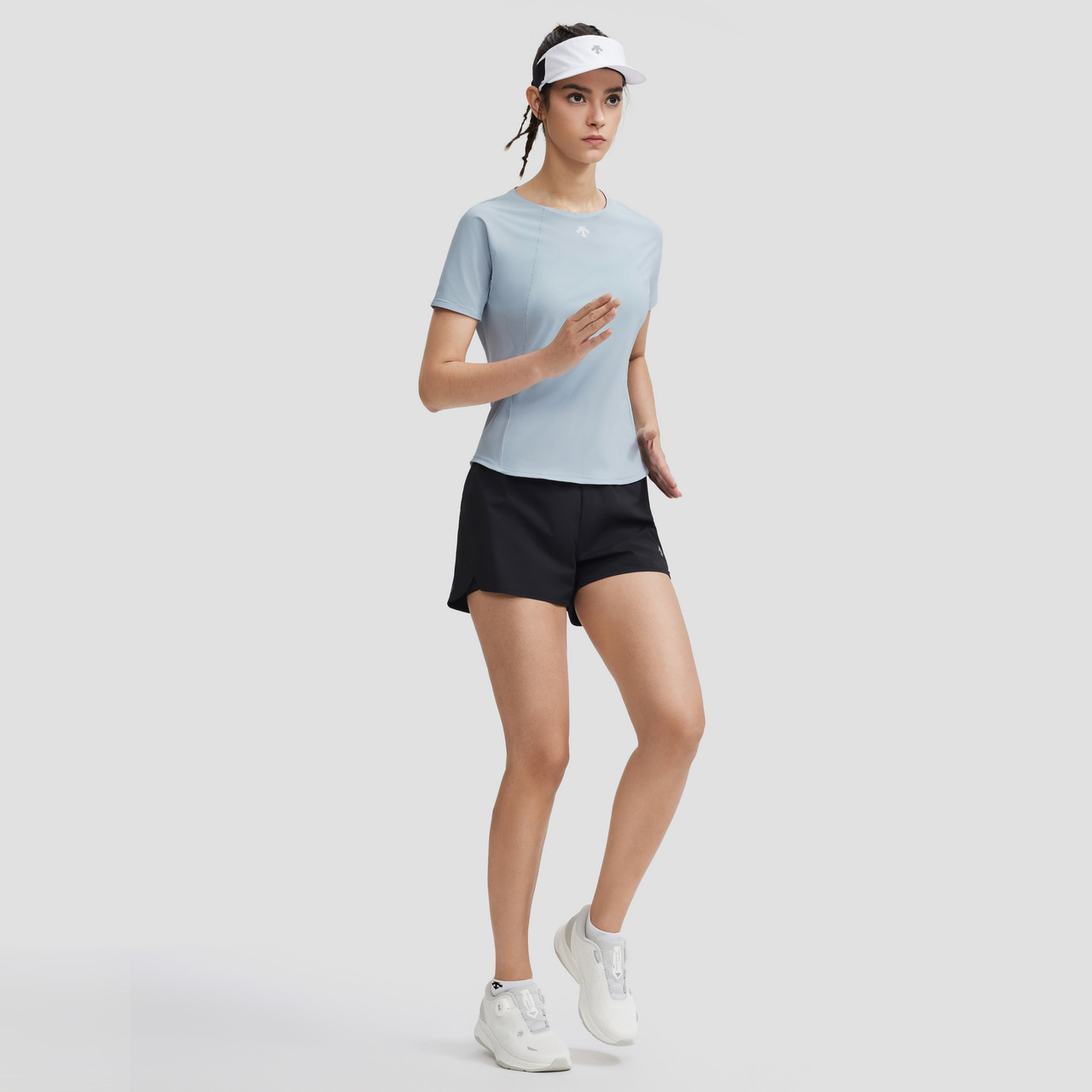 DESCENTE迪桑特WOMEN’S RUNNING系列女士短袖针织衫,淘宝优惠券,粉丝福利购,淘宝优惠卷