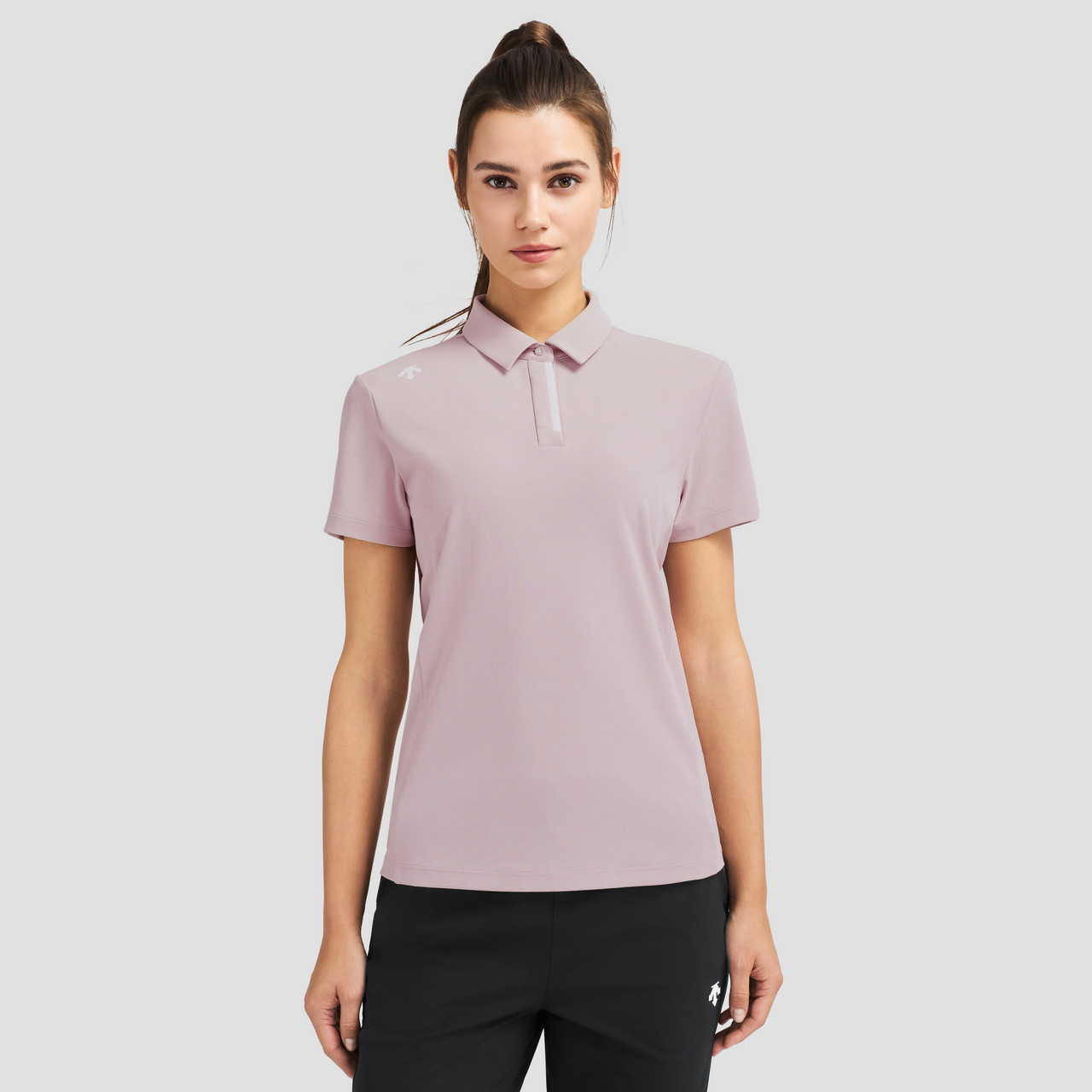 DESCENTE迪桑特WOMEN’S TRAINING系列女士短袖防晒POLO衫夏,淘宝优惠券,粉丝福利购,淘宝优惠卷