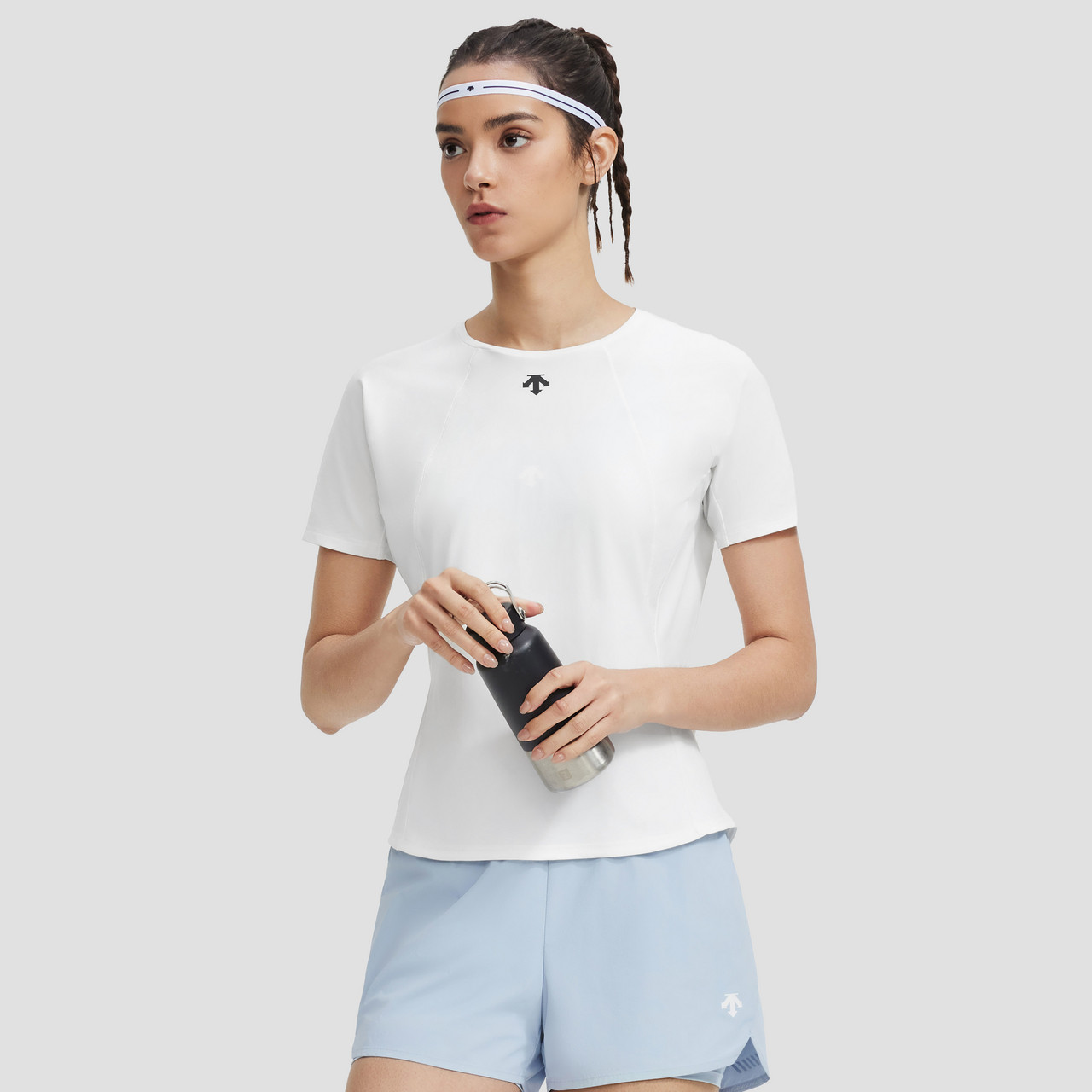 DESCENTE迪桑特WOMEN’S RUNNING系列女士短袖针织衫,淘宝优惠券,粉丝福利购,淘宝优惠卷