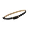 Korean style personalized buckle belt for women with thin ins style and matching dress, suit, jeans and narrow belt