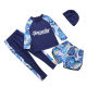 2026 New Swimsuit Long Sleeve Long Pants Children's Swimsuit Big Children's Swimsuit Wholesale Girls Split Swimsuit High