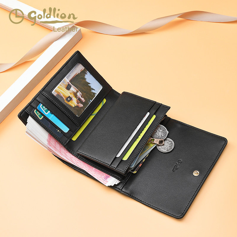 金利来短款真皮2020新款女士零钱包 金利来微购钱包