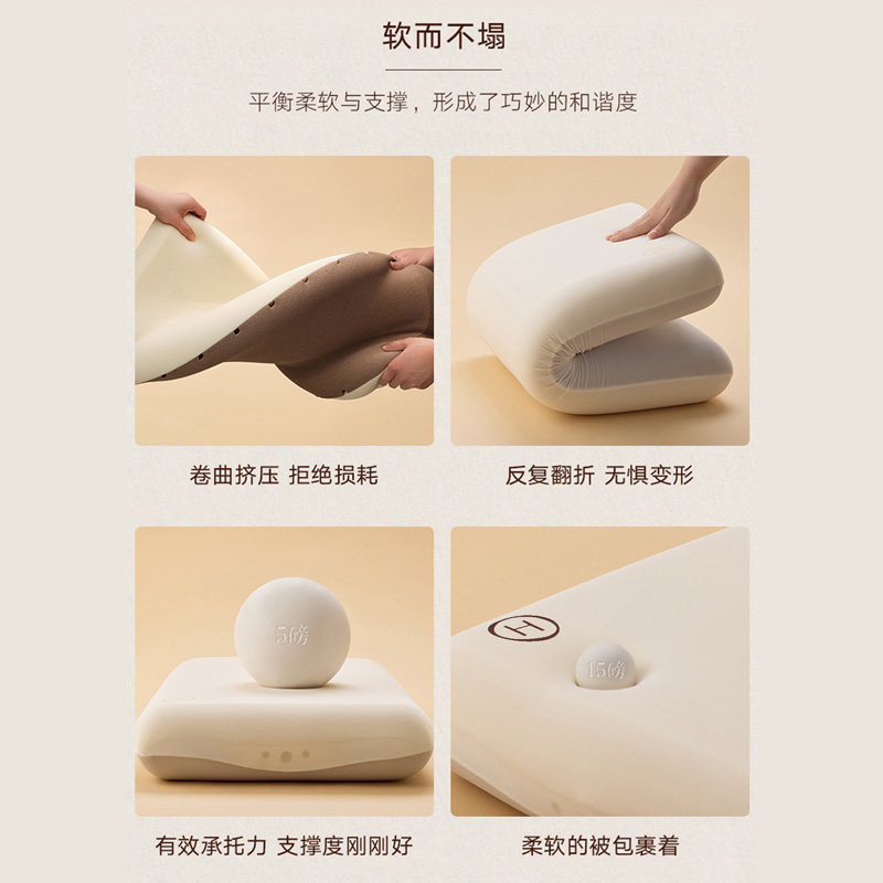 全季汉庭酒店同款M3记忆枕芯慢回弹记忆棉护颈椎助睡眠夏凉枕头,淘宝优惠券,粉丝福利购,淘宝优惠卷