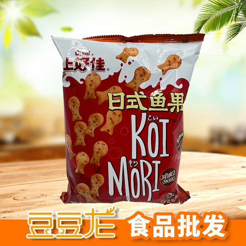 上好佳日式鱼果（海苔味）50克80g整箱儿童休闲零食小吃追剧 - 图2