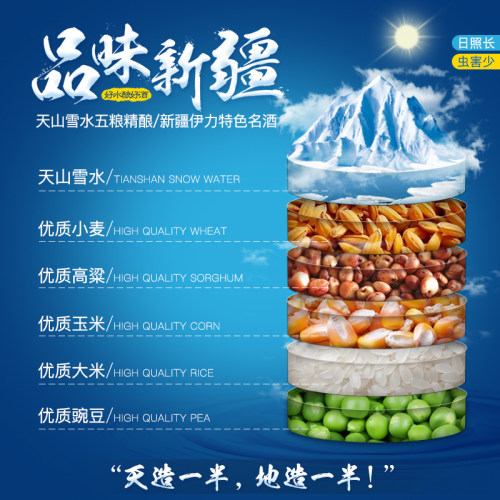 [品牌直销]伊力特52度特曲精制500ml6瓶整箱口粮白酒包邮浓香绵柔 - 图3