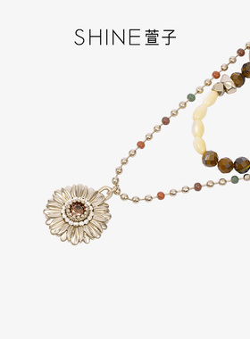 SHINE萱子游牧波嬉系列双层项链