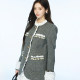 LEFAME pure wool mid-length long coat