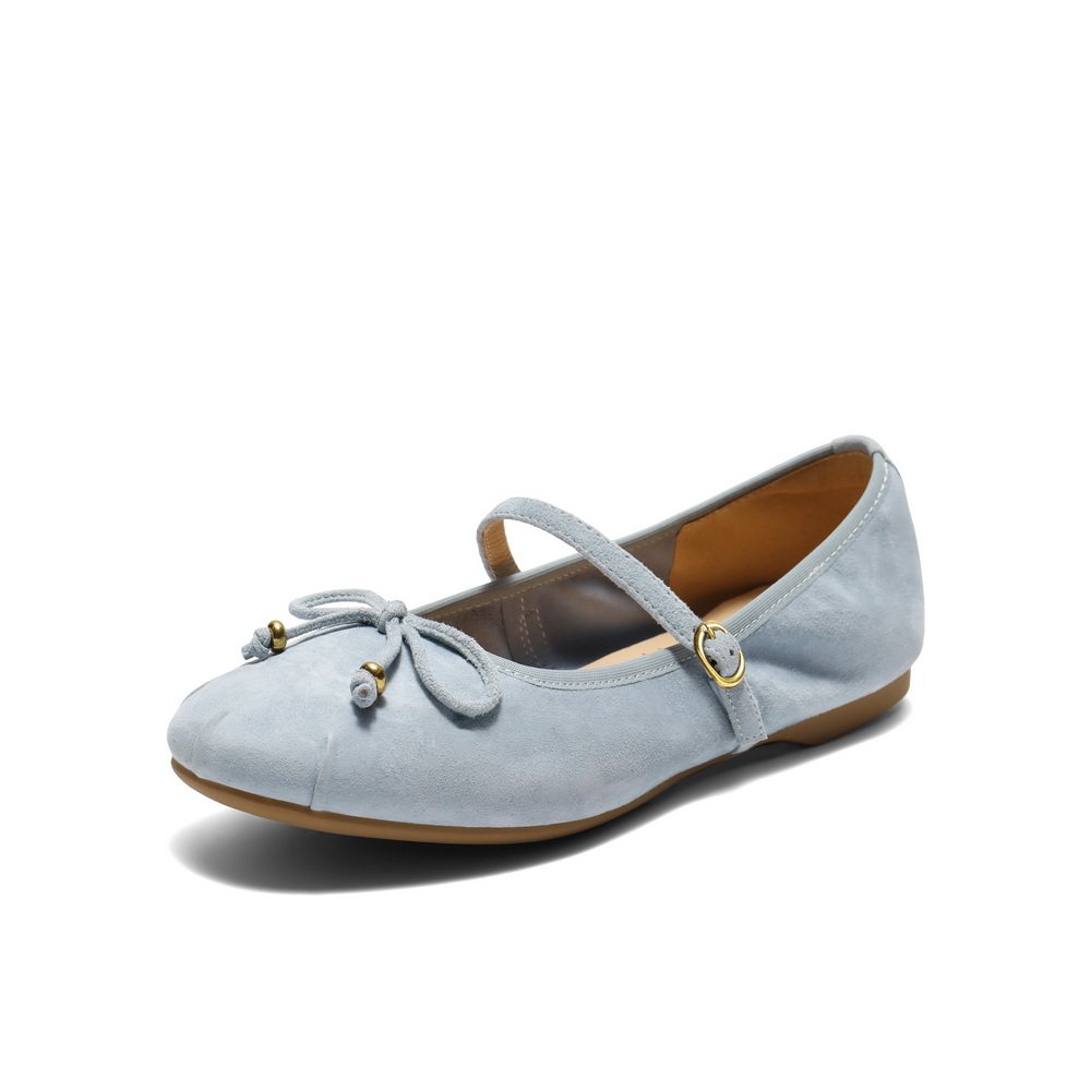 百丽芭蕾红色平底羊皮玛丽珍鞋女25新款婚鞋浅口单鞋子B2783CQ5,淘宝优惠券,粉丝福利购,淘宝优惠卷