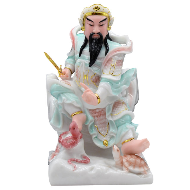 Resin Zhenwu Dadi God Statue