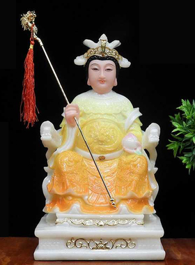 龙王像风水供奉汉白玉可定制