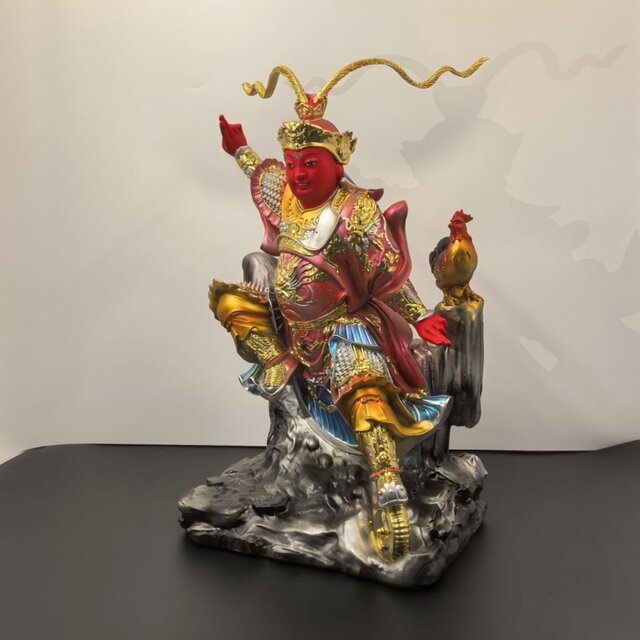 Marshal Tiandu resin statue ornaments
