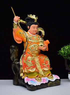 九天玄女树脂神像坐玄天圣母娘娘