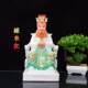 Four Seas Dragon King Statue Body White Marble Buddha Statue East China Sea Dragon King North Sea Dragon King Dragon Statue Home Desktop Ornament