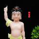 White marble Prince Buddha Baby Buddha Mi Buddha Bathing Buddha Sakyamuni Buddha Buddha statue home worship ornaments