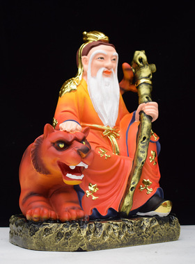 山神公公婆婆土地树脂神像摆件