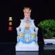 Four Seas Dragon King Statue Body White Marble Buddha Statue East China Sea Dragon King North Sea Dragon King Dragon Statue Home Desktop Ornament