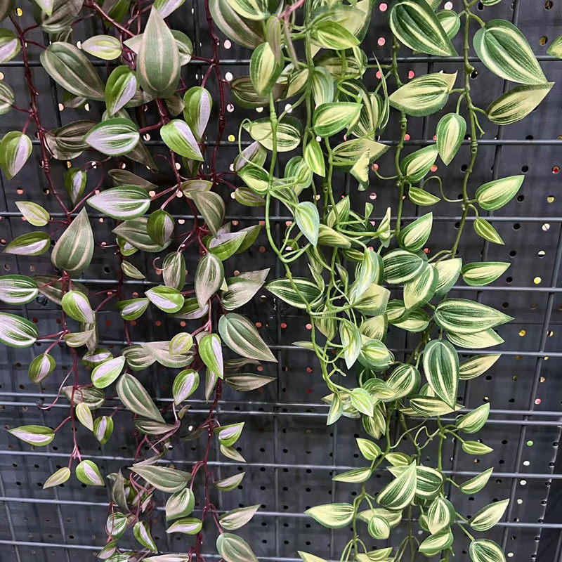 新款高仿真吊兰梅 眼眉叶藤条藤蔓垂挂吊挂墙面吊顶室内装饰叶子,淘宝优惠券,粉丝福利购,淘宝优惠卷