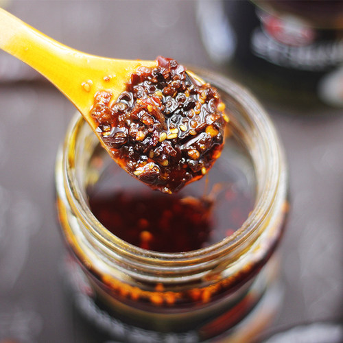 翠宏红油辣椒油凉拌菜料200g四川特产香辣拌凉粉凉皮小面食调味料 - 图3