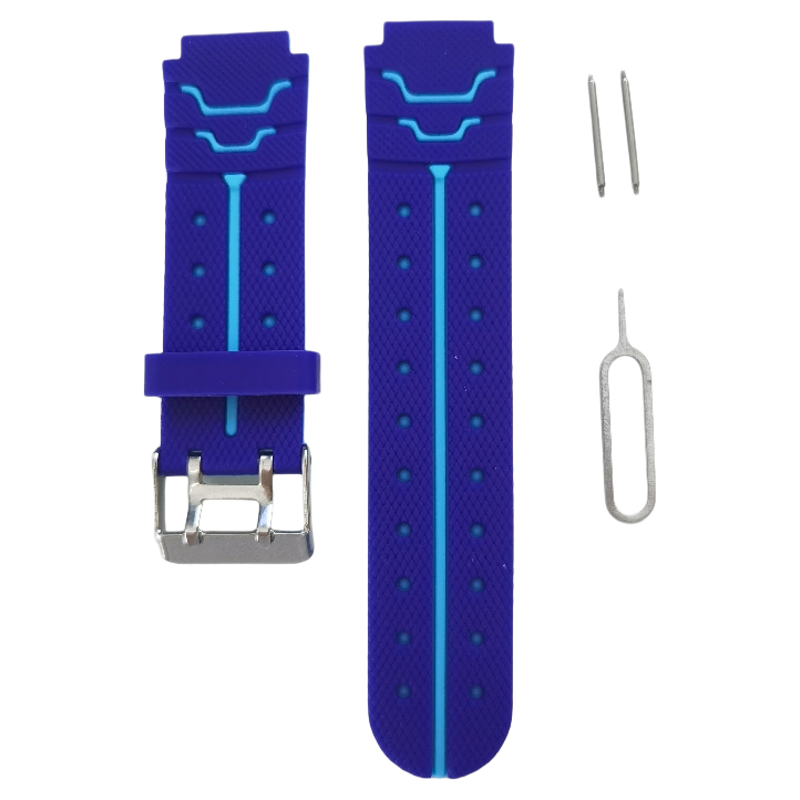 通用儿童电话手表硅胶表带智能手表双色表带生耳配件16MM接口多色,淘宝优惠券,粉丝福利购,淘宝优惠卷