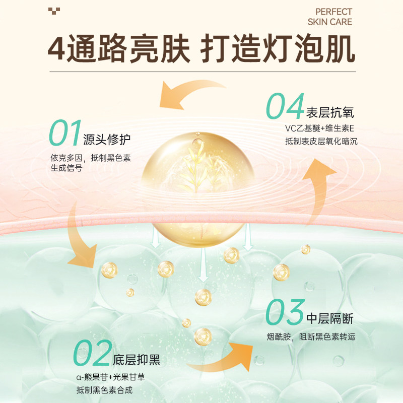 葆丽匙bols熊果苷官方旗舰店精华液 葆丽匙化妆品液态精华