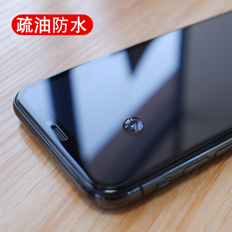 适用于苹果11钢化膜全屏全包边覆盖xs max xr iphone11全覆盖全包iphonex promax