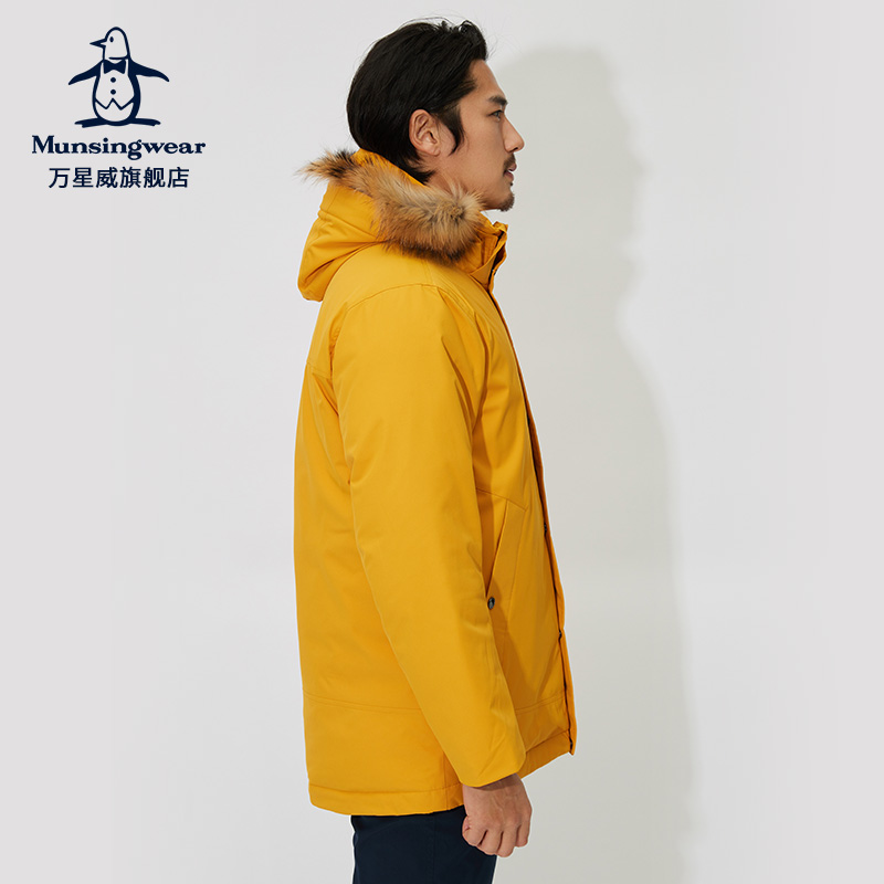 MUNSINGWEAR/万星威男士秋冬高尔夫保暖运动休闲舒适羽绒服