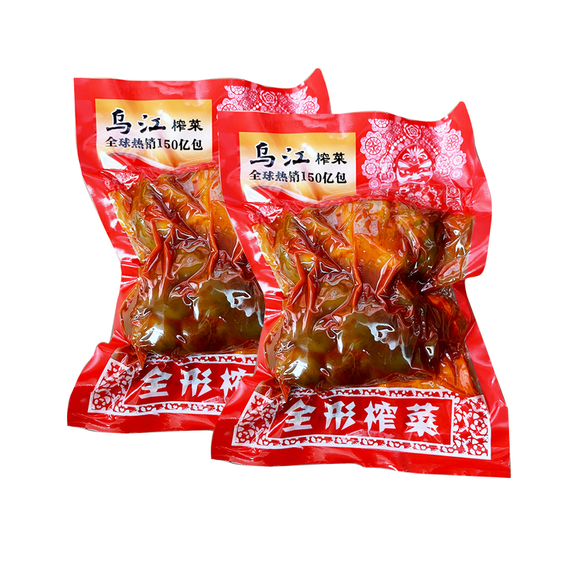 乌江涪陵榨菜全形300g*8袋咸香榨菜头整颗青菜头开味菜咸菜下饭菜 - 图3