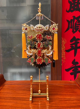 道用品帅旗道法自然万法宗坛有求必应恭迎圣驾帅旗可定制字体