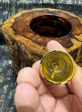 道家金色太极八卦铃铛三清铃三叉铃铛小号铃铛十方肃清八宝铃铛