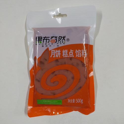 果布奇然白桃乌龙馅芝士花果花馔菓芝士桃山皮月饼馅糕点烘焙馅料 - 图2