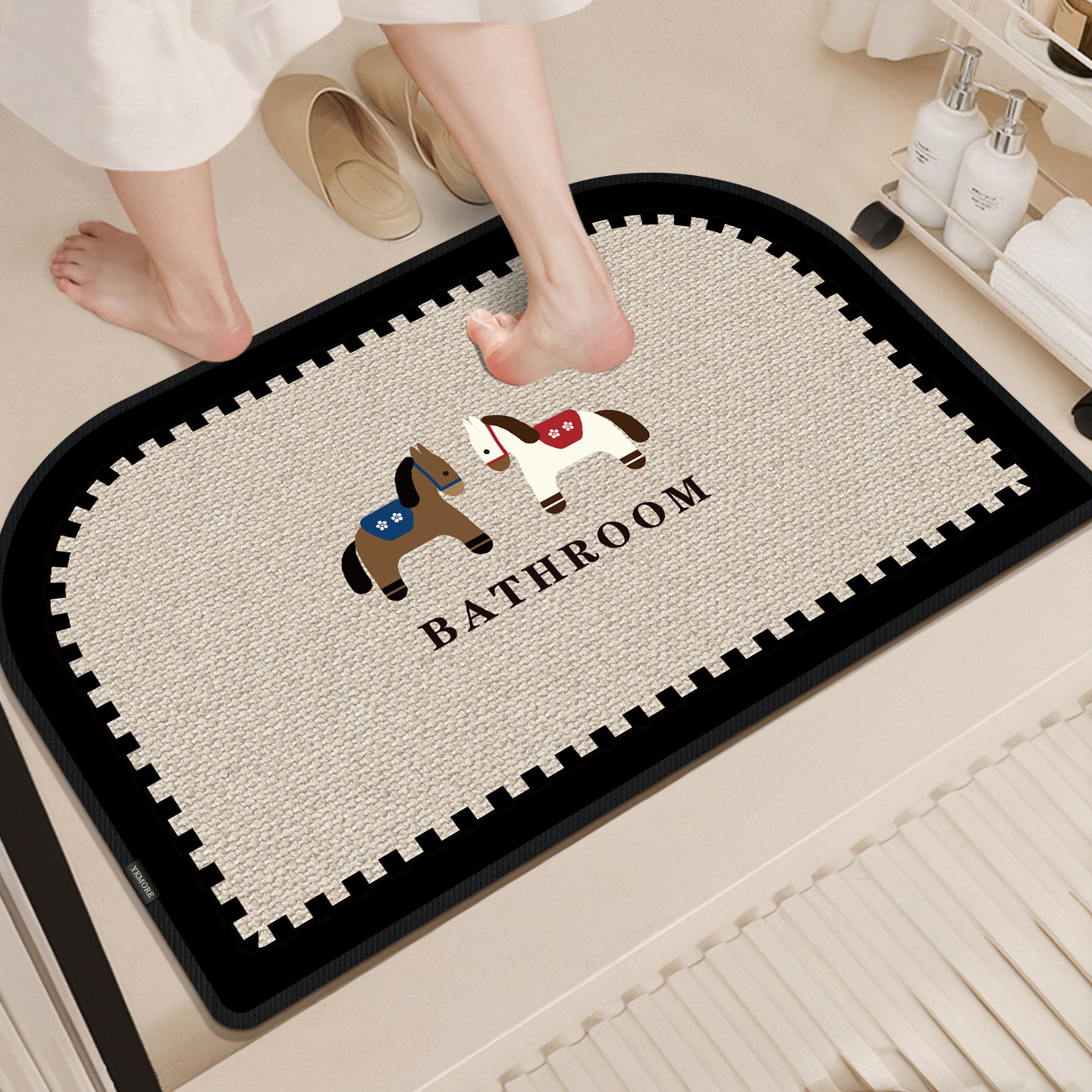 浴室吸水地垫卫生间防滑脚垫洗手间门口卫浴地毯厕所门垫踩脚垫子,淘宝优惠券,粉丝福利购,淘宝优惠卷