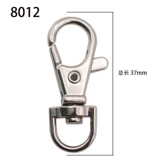 Клавичный шесть -летний магазин старого магазина более 20 цветов цветовой клавиш Кольцо из нержавеющей стали маленькая универсальная крючка