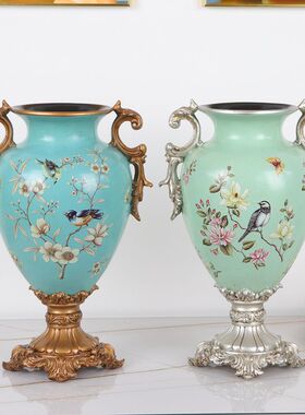 室内欧式风树脂仿真花客厅装饰品