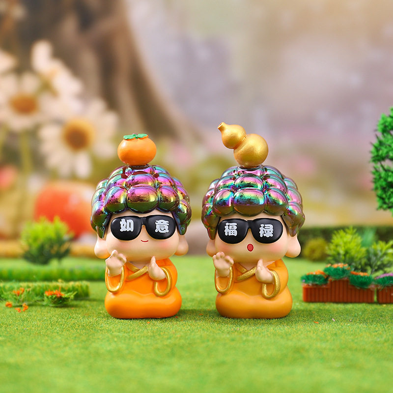 OK了小佛祖盲盒2025新款女孩可爱财神佛祖手办网红爆款盲盒送礼物 - 图2