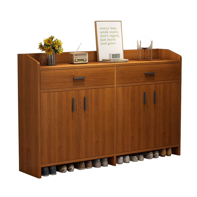 家用门口防尘带门经济型收纳鞋架 赛福鞋架