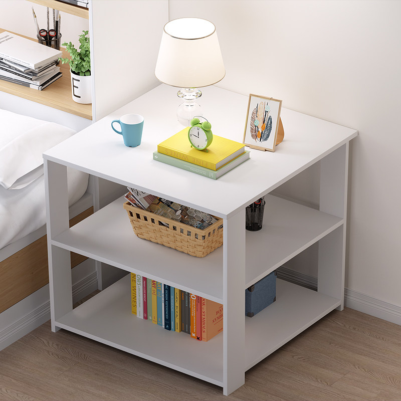 床头柜超窄简约现代加高北欧置物架 赛福床头柜