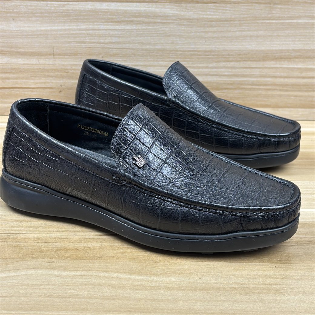 40码时尚休闲头层牛皮男单鞋高品质新款里外真皮XL防滑乐福皮鞋,淘宝优惠券,粉丝福利购,淘宝优惠卷