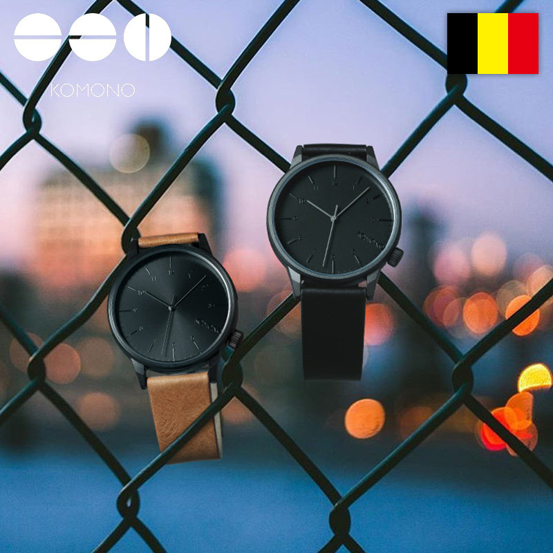 komono男款正品名牌防水潮流石英表 克莫诺欧美腕表