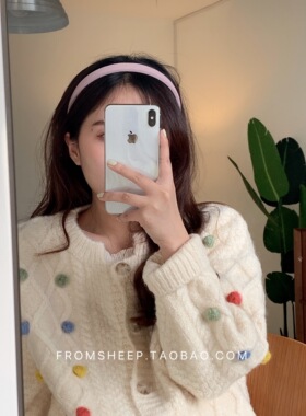 FromSheep韩国薄款洗脸网红发箍