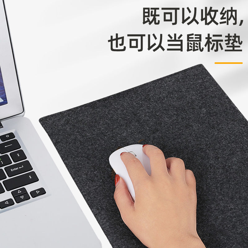 ipad收纳包防摔适用于华为平板收纳包ipadpro苹果air4平板电脑保护包matepad11保护包便携可放键盘配件保护袋 - 图2