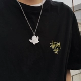 Кансай Сам -Смпюша Бэйй Ситер Ангел прохладное ожерелье с холодным плохой плацентой